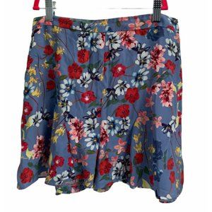 Parker Blue Floral Shorts designer size S